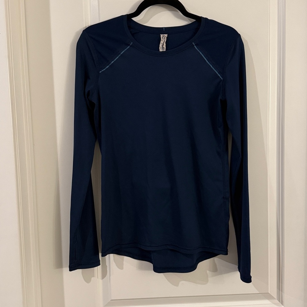 Champion Navy Blue Long Sleeve Top